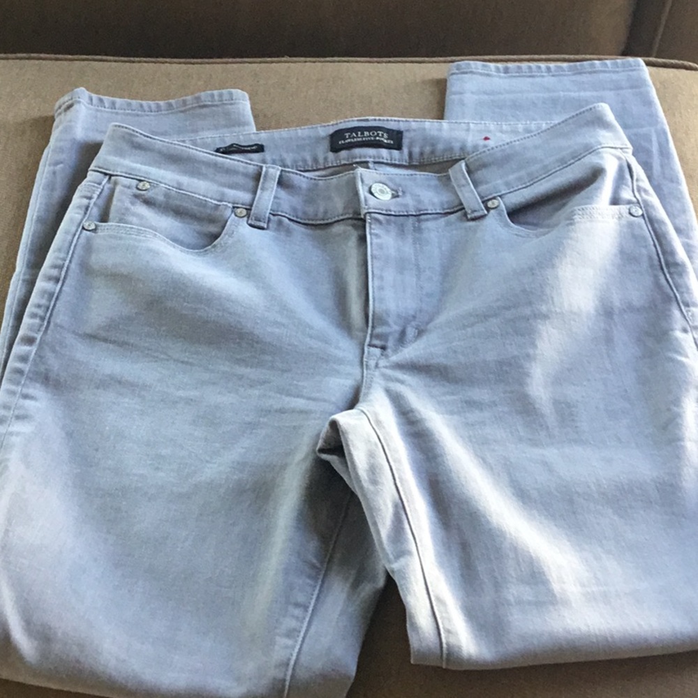 Talbots Jeans , light gray denim